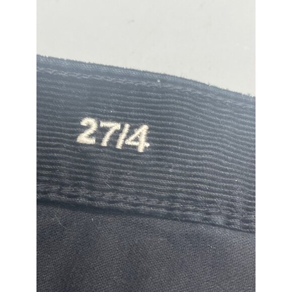 gap 1969 corduroy mini skirt black pockets zip button up belt loop 24/7 READ - Picture 5 of 6